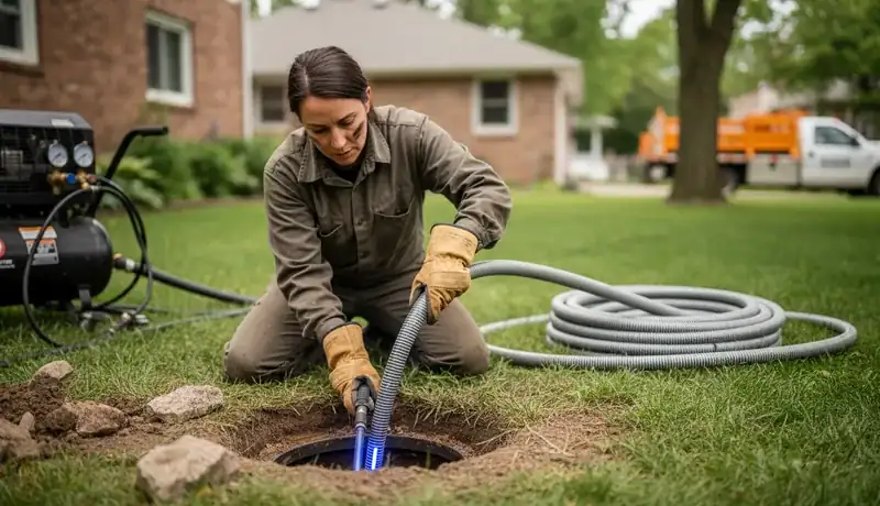 Trenchless Sewer Repair services in Raleigh, 27624.