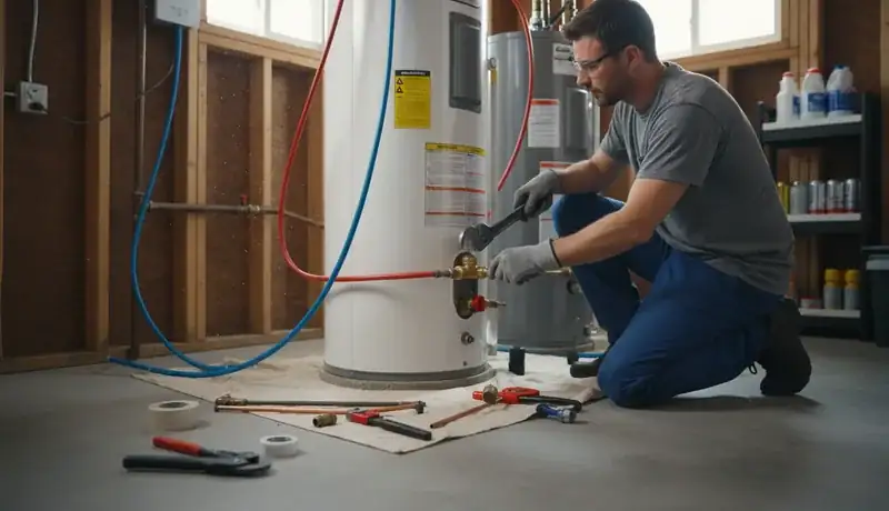 Water Heater Installation services in Raleigh, 27624.