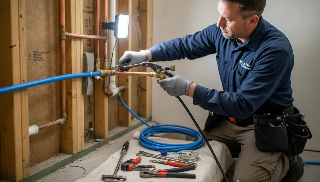 Water Line Installation services in Raleigh, 27625.
