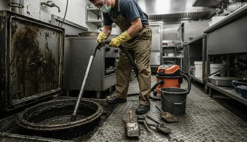 Grease Trap Cleaning services in Raleigh, 27626.