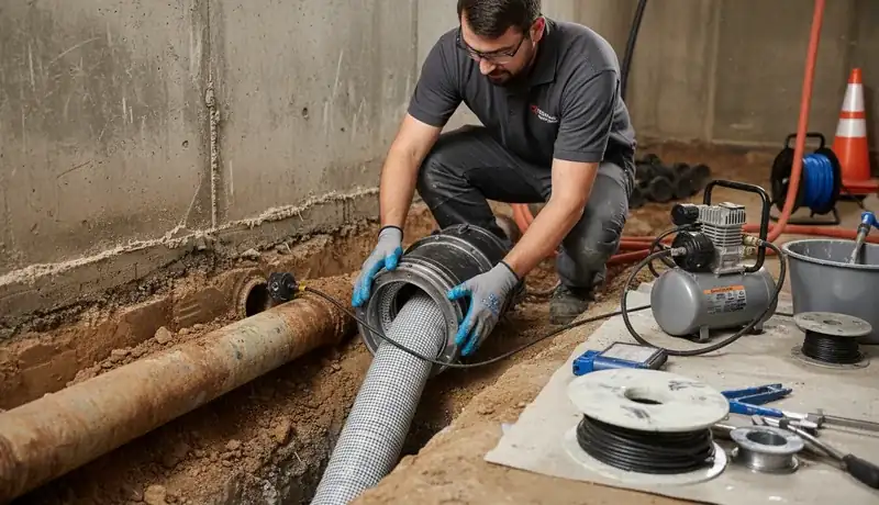 Trenchless Pipe Lining services in Raleigh, 27626.