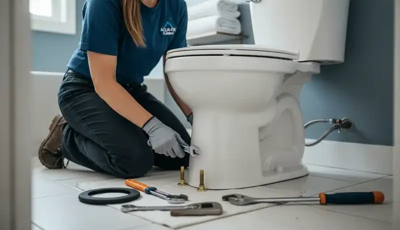 Toilet Installation services in Raleigh, 27627.