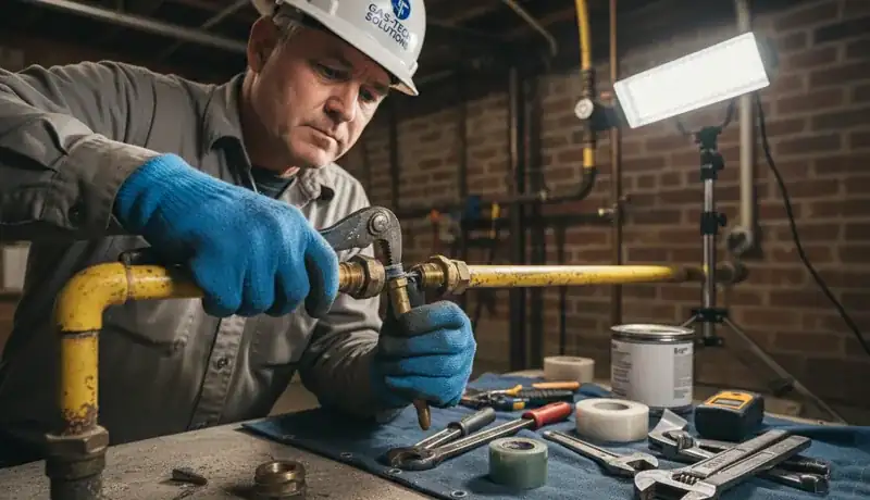 Gas Line Repair services in Raleigh, 27628.