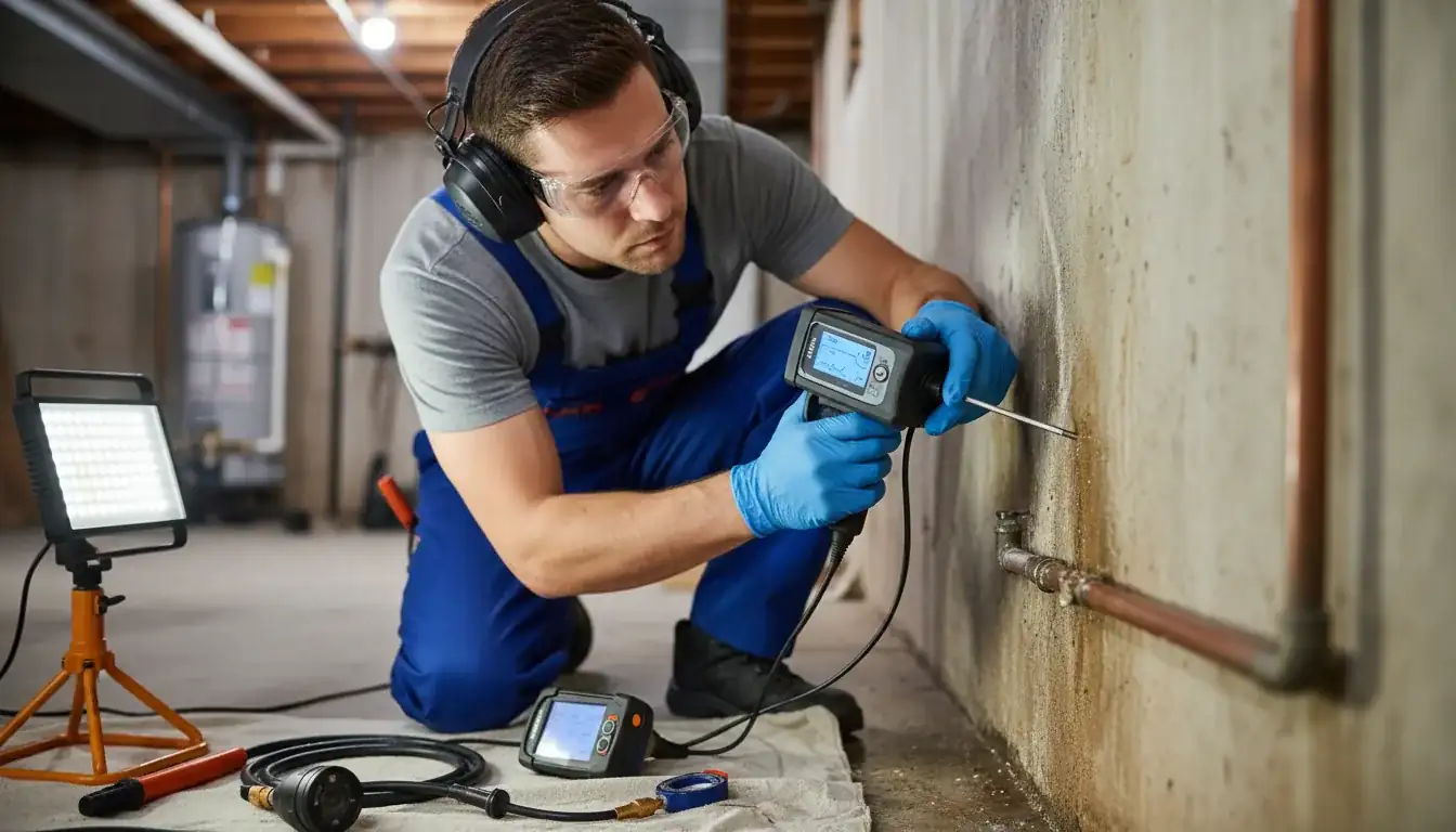 Leak Detection services in Raleigh, 27628.