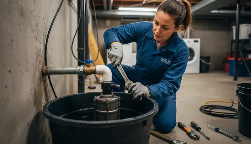 Sump Pump Repair services in Raleigh, 27628.