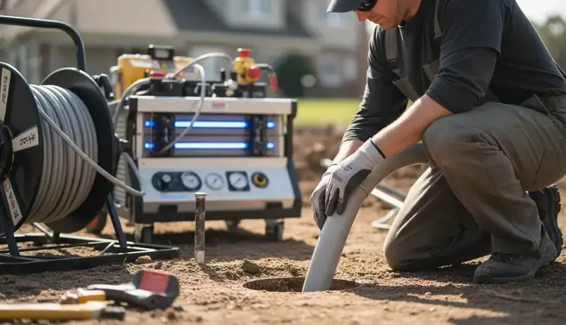 Trenchless Sewer Repair services in Raleigh, 27628.