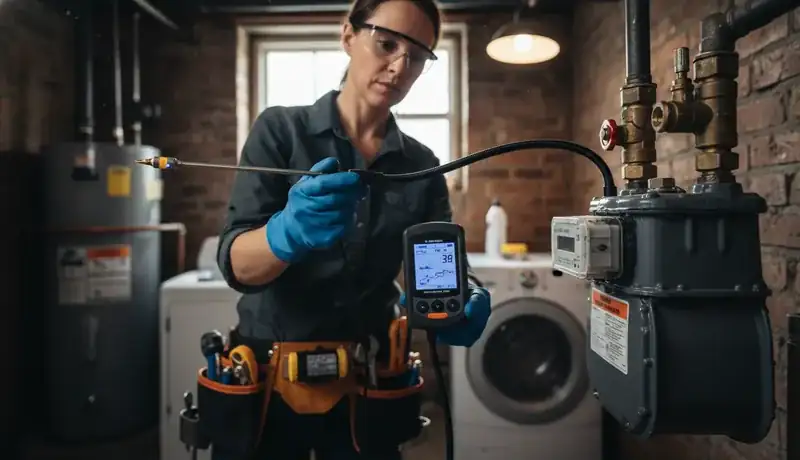 Gas Leak Detection services in Raleigh, 27629.