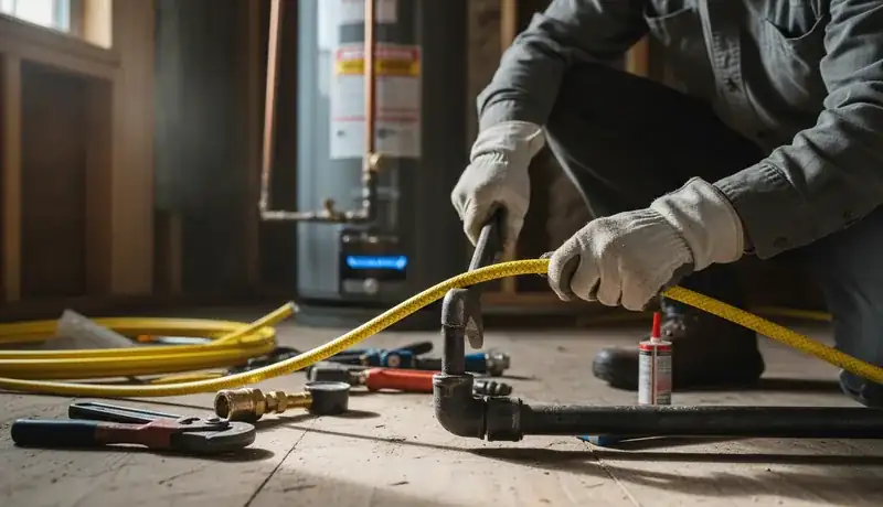 Gas Line Installation services in Raleigh, 27629.