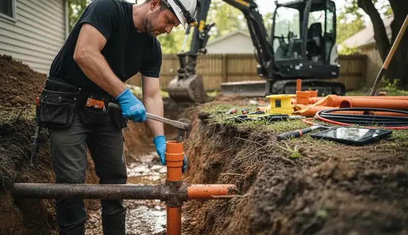 Sewer Line Repair services in Raleigh, 27629.