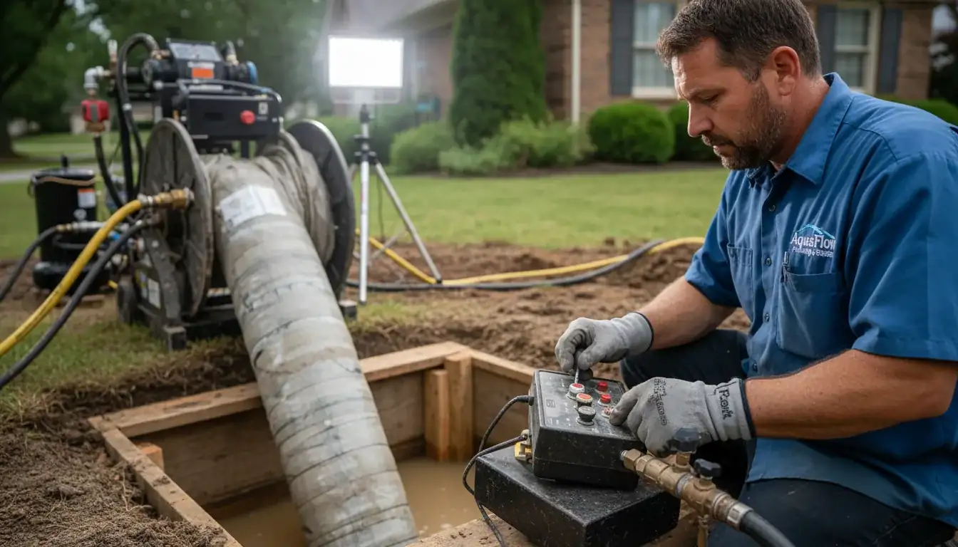 Trenchless Sewer Repair services in Raleigh, 27629.