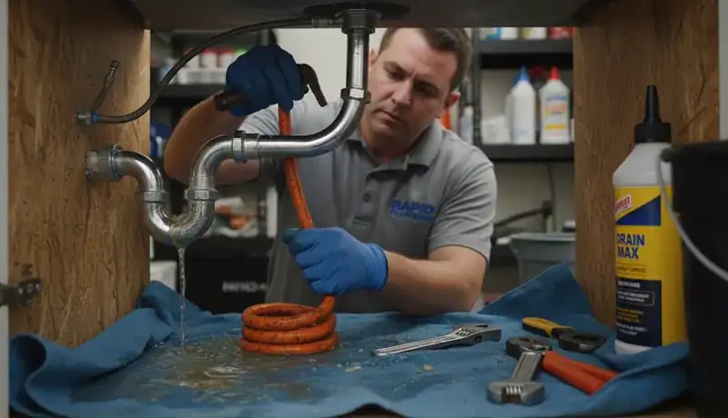 Clogged Drain Repair services in Raleigh, 27634.