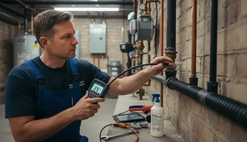 Gas Leak Detection services in Raleigh, 27634.