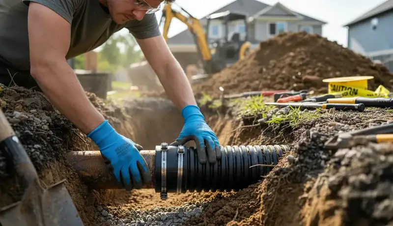Sewer Line Replacement services in Raleigh, 27634.