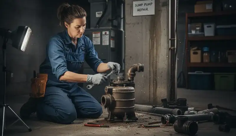 Sump Pump Repair services in Raleigh, 27634.