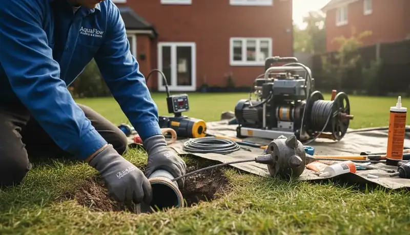 Trenchless Sewer Repair services in Raleigh, 27634.