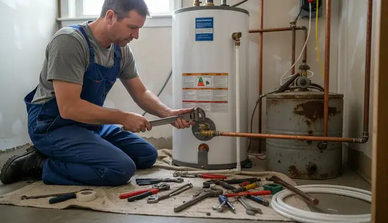 Water Heater Replacement services in Raleigh, 27634.