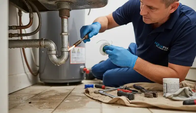 Water Leak Repair services in Raleigh, 27634.