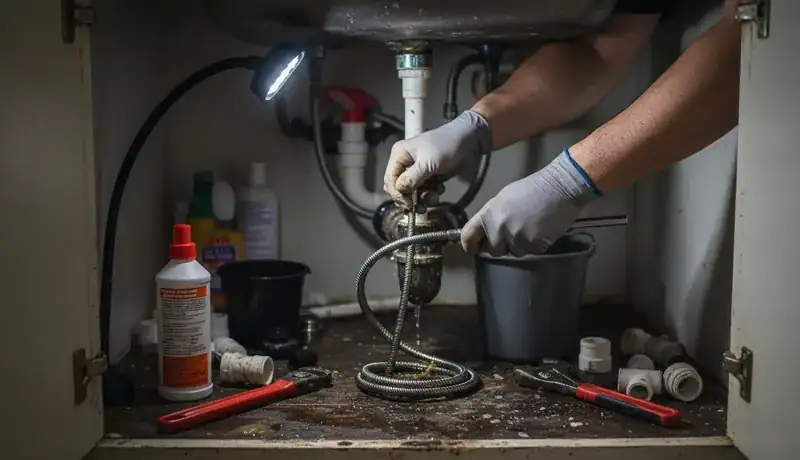 Clogged Drain Repair services in Raleigh, 27635.