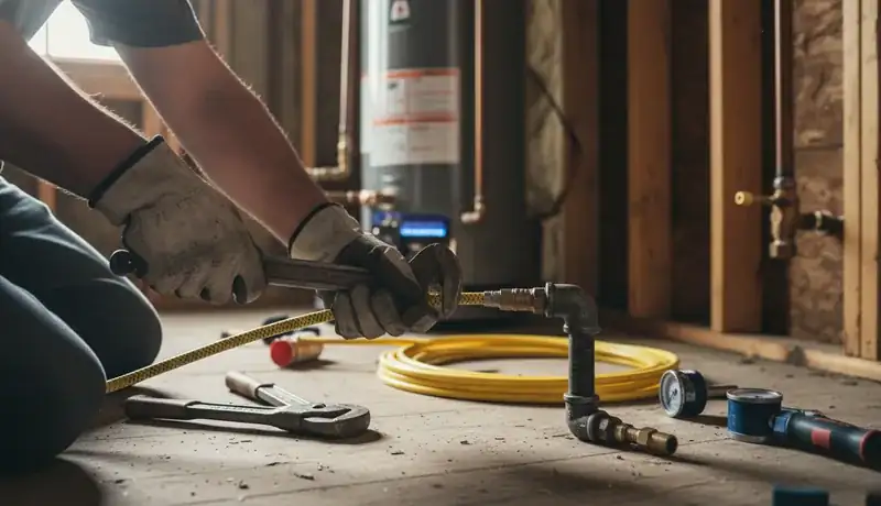 Gas Line Installation services in Raleigh, 27635.