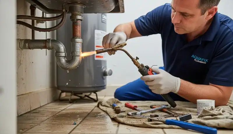 Water Leak Repair services in Raleigh, 27635.
