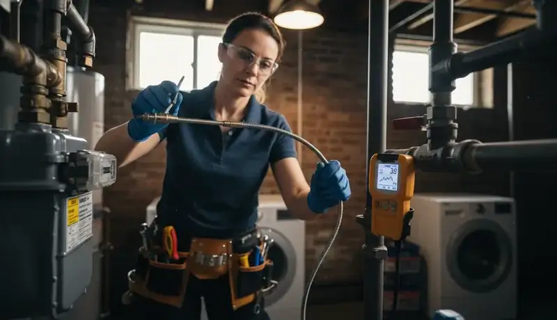 Gas Leak Detection services in Raleigh, 27636.