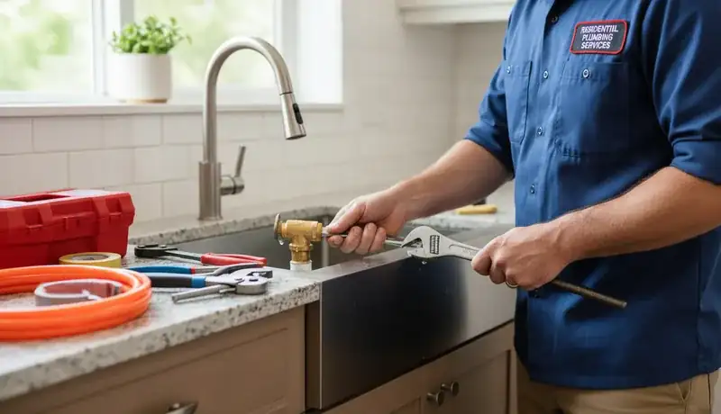 Residential Plumbing services in Raleigh, 27636.