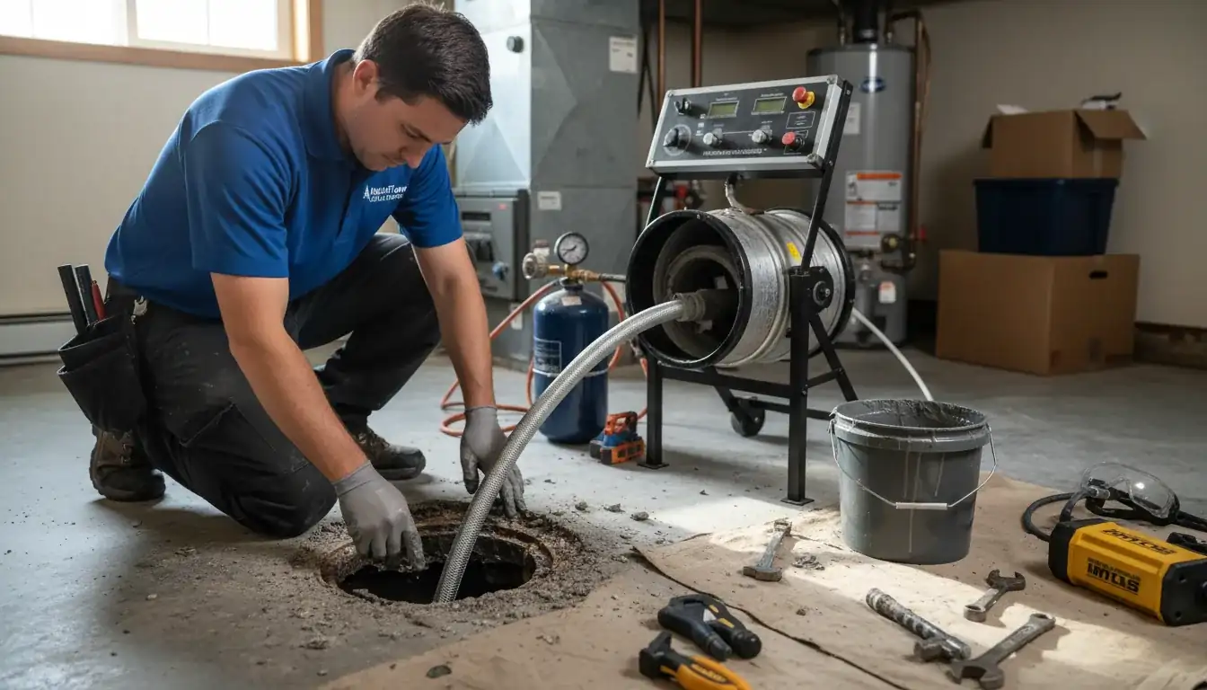 Trenchless Pipe Lining services in Raleigh, 27636.