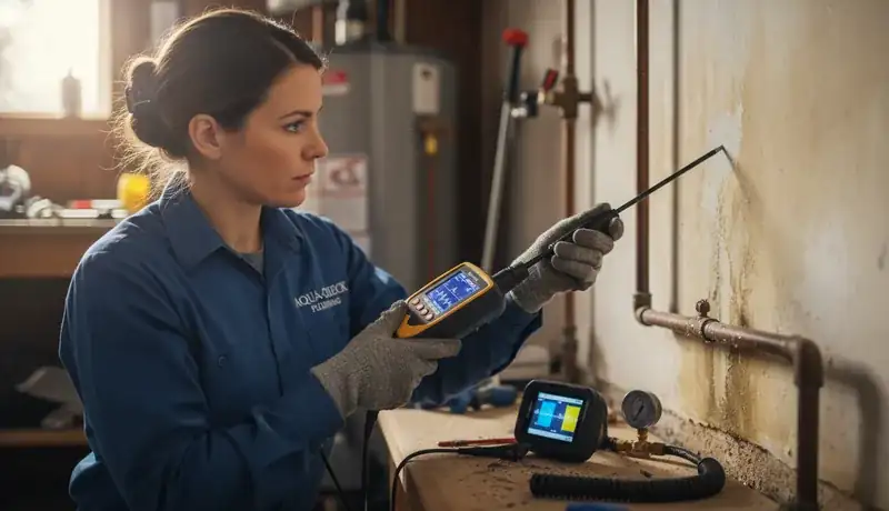 Leak Detection services in Raleigh, 27640.