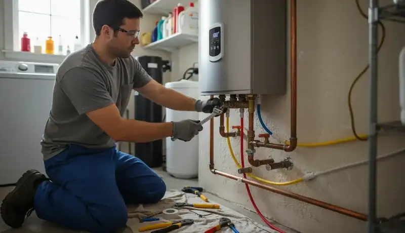 Tankless Water Heater Installation services in Raleigh, 27640.