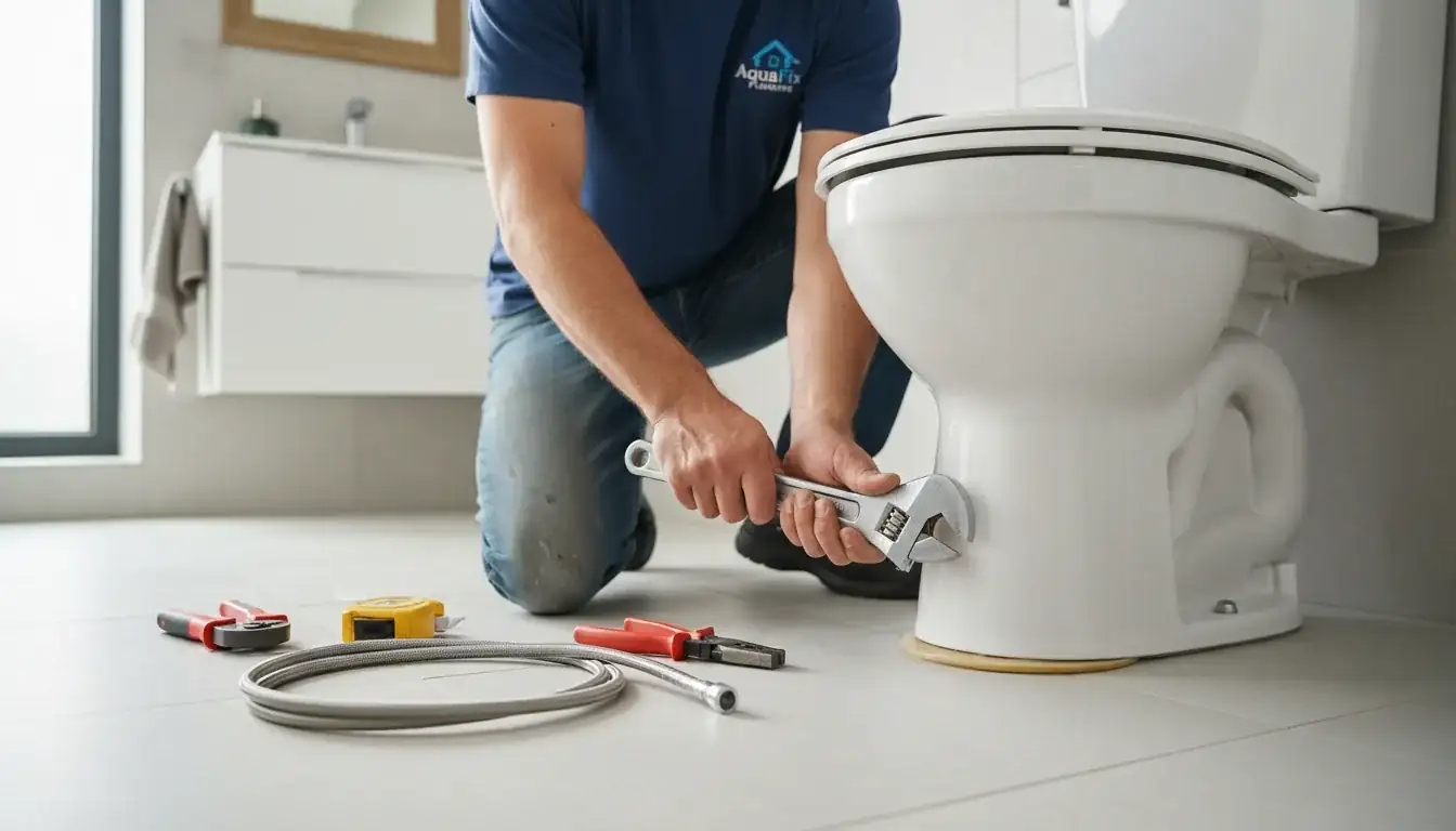 Toilet Installation services in Raleigh, 27640.