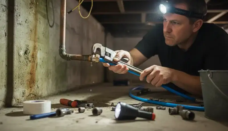 Water Leak Repair services in Raleigh, 27640.