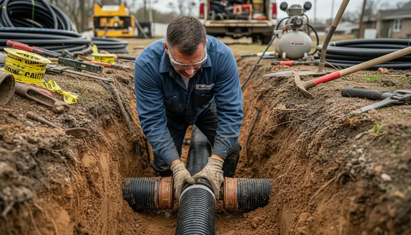 Sewer Line Replacement services in Raleigh, 27650.