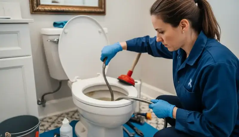 Clogged Toilet Repair services in Raleigh, 27656.