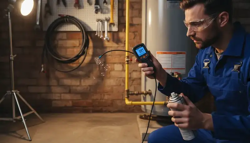 Gas Leak Detection services in Raleigh, 27656.