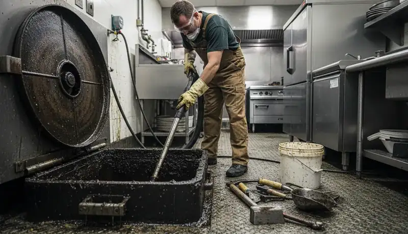 Grease Trap Cleaning services in Raleigh, 27656.
