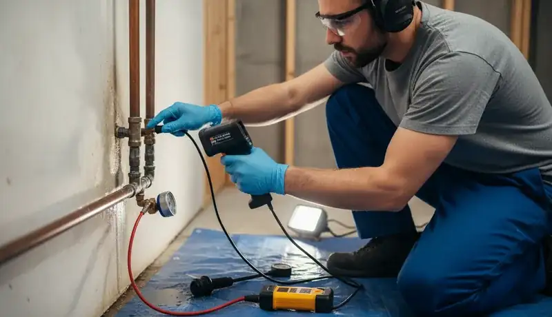 Leak Detection services in Raleigh, 27656.