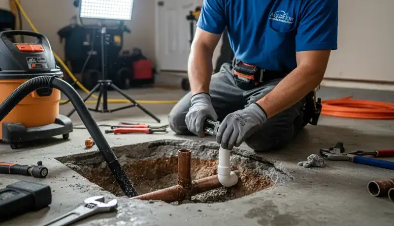 Slab Leak Repair services in Raleigh, 27656.