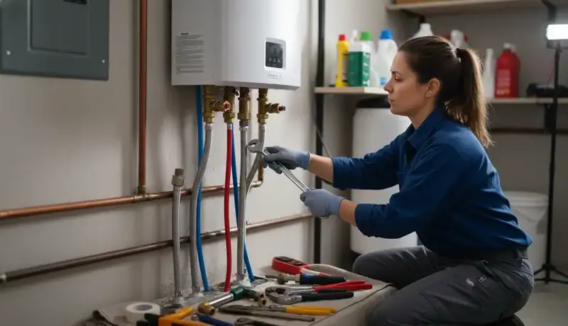 Tankless Water Heater Installation services in Raleigh, 27656.