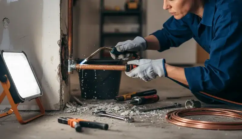 Burst Pipe Repair services in Raleigh, 27658.