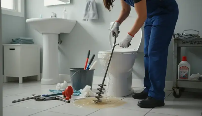 Clogged Toilet Repair services in Raleigh, 27658.
