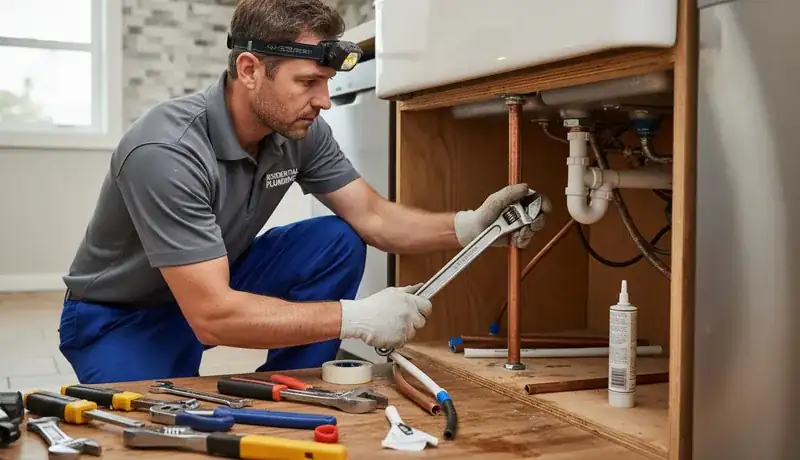 Residential Plumbing services in Raleigh, 27658.