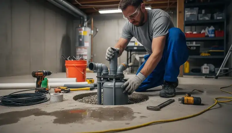 Sump Pump Installation services in Raleigh, 27658.