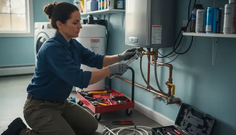 Tankless Water Heater Installation services in Raleigh, 27658.