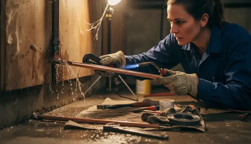 Burst Pipe Repair services in Raleigh, 27668.