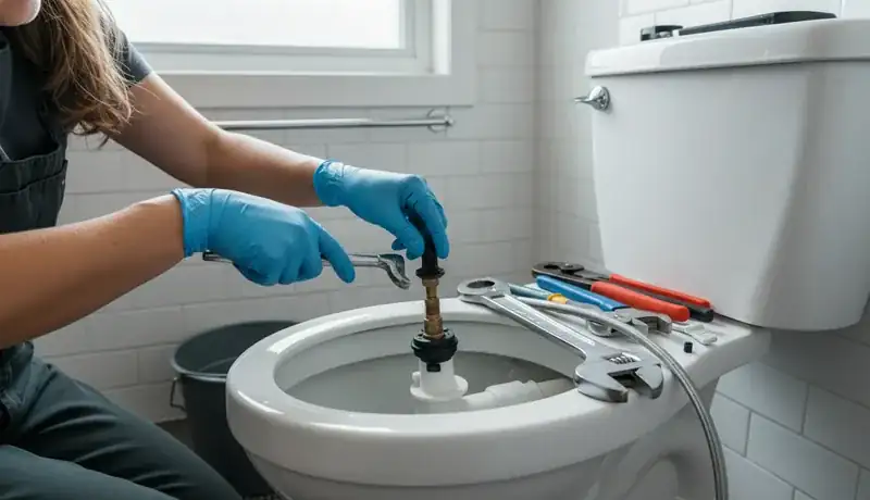 Toilet Repair services in Raleigh, 27675.