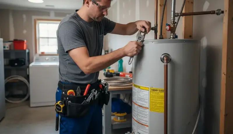 Water Heater Installation services in Raleigh, 27675.