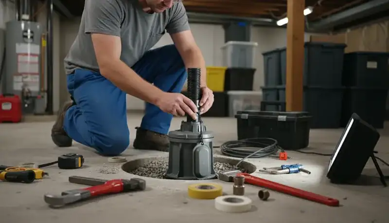 Sump Pump Installation services in Raleigh, 27676.