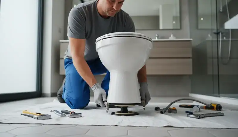 Toilet Installation services in Raleigh, 27690.