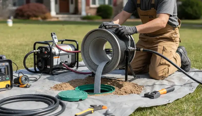 Trenchless Sewer Repair services in Raleigh, 27690.