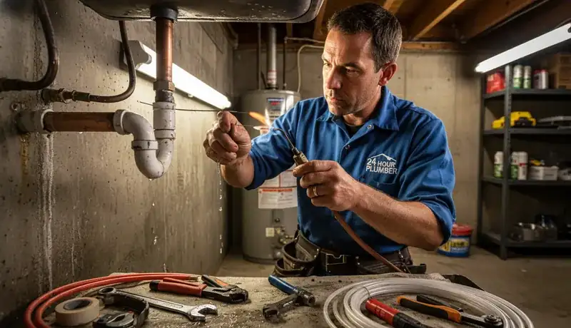 24 Hour Plumber services in Raleigh, 27695.